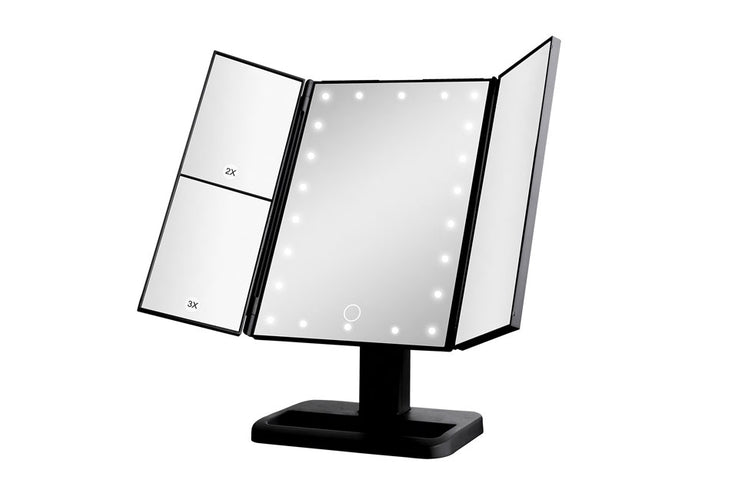 Nexxt Schminkspiegel mit Licht und Vergrößerung - Schwarz - 3cf1faf82f0c5afb67455c495692f5f3959427f1_6791ff8084dd24_1_b53d76bb-61b8-485a-8f7d-88d2b9836afd