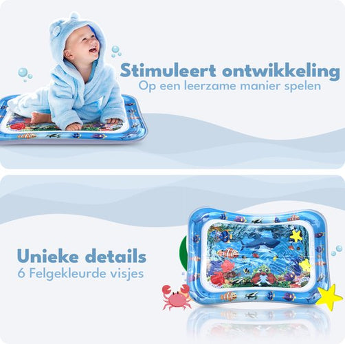Spoused Wasser Spielmatte - Wasser-Matte - Spielmatte Baby - Tummy Time - Luxus-Geschenk-Box - 3d1ab452f9e915bdc6767c3d2f8ed4185043de8c_Enriched_product_image