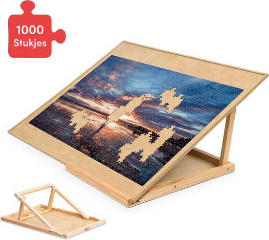 8720929621057 - Puzzleplatte verstellbar - Für 1000 Teile - Puzzle - Tisch - Ordner - Matte - Brett - Regal - Matten - Schubladen - Sortierschalen - Koffer 8720929621057 - Puzzleplatte verstellbar - Für 1000 Teile - Puzzle - Tisch - Ordner - Matte - Brett - Regal - Matten - Schubladen - Sortierschalen - Koffer