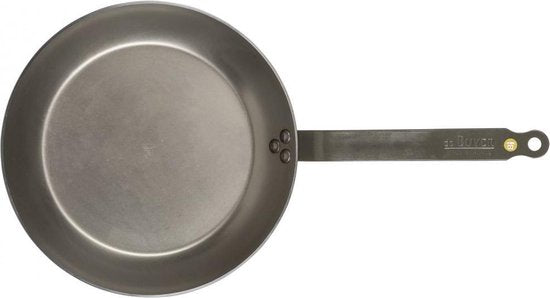 DeBuyer Mineral B Element Bratpfanne - Silber - Rund - Ã˜ 28 cm - 486baac7a1754688e53846f74617c97f929bd533_Enriched_product_image