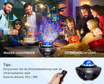LYGHT® Deckenprojektor - Mit Bluetooth-Lautsprecher - 10 Lichtfarben - Mit Adapter & Fernbedienung - Sternenprojektor - Nachtlicht - Baby - 4c8329ba310e3c41eecf31357b2025f3cec5c480_Enriched_product_image_2ad51d83-a528-4851-862a-83508c7a33c5