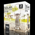 Gadgy Solar-Tischlampe Petroleum - 2er-Set aus Metall - Solar-Gartenleuchte - Led-Außenleuchte mit Tag/Nacht-Sensor - Tischleuchte - Hängelampe - Gartenlaterne - 21 x Ã˜11,5 cm - 4efd1987-3ad3-4c63-bfa2-cf240af5d597