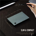 Powr RFID Wallet - Smart Wallet - Slim Wallet - Kartenhalter Karten - Kartenhalter mit Geldklammer - Anti-Diebstahl - Titanium - NFC Blocker - 5143c4becac8aa1791bf8695a8c93cc446ba66fd_Enriched_product_image