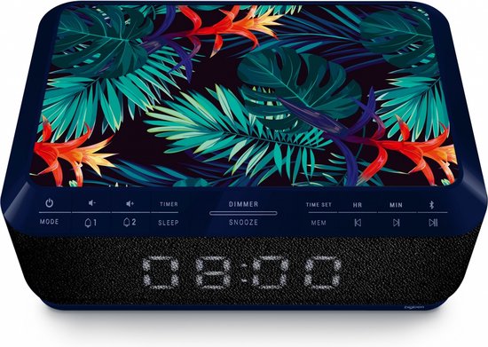 Bigben Wecker-Radio - Kabelloses Handy-Ladegerät - Dschungel - 52da64d18d79b584e3088e8dab61bc5e15944ab9_Enriched_product_image_0d3f783b-a9b2-4ed3-8335-f558b56eec76