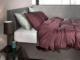 Zohome Bettbezug Satinado - Uni-Bettwäsche - 140x220 - Lila - 100% Baumwolle Satin-Bettbezug - 53e00c145daafad386f463298c7e7ea1f3cfcc9f_Enriched_product_image_a9d65039-251a-4776-b782-a425f735cb51