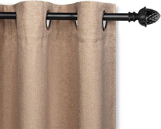 8719831797752 - - Gardinen - Verdunkelung - Polyester - taupe - 150 x 260 cm - 8 Aufhängeringe 8719831797752 - - Gardinen - Verdunkelung - Polyester - taupe - 150 x 260 cm - 8 Aufhängeringe