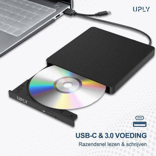 UPLY - Externer DVD-Player - Windows und Mac - USB C und USB 3.0 - Externer DVD-Player für Laptop - Externer DVD-Player und Brenner - CD - 5a7605ea2db58e1d10a4b7daadd72593718c3581_Enriched_product_image_6efbaeb9-0060-4cd1-b924-5bee6e62ae74