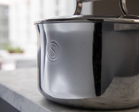 Saveur Selects - Voyage Stahlpfanne - Ø20 cm - PFAS frei - Dreilagiger Edelstahl - Für Induktion und alle anderen Wärmequellen - Backofenfest bis 260°C - Spülmaschinenfest - Teflonfrei - 5d330c24d60ef7f1223ba30d6049fd07ebef7a4d_Enriched_product_image_e7672eef-0bb9-458b-af8a-e3239390e37e