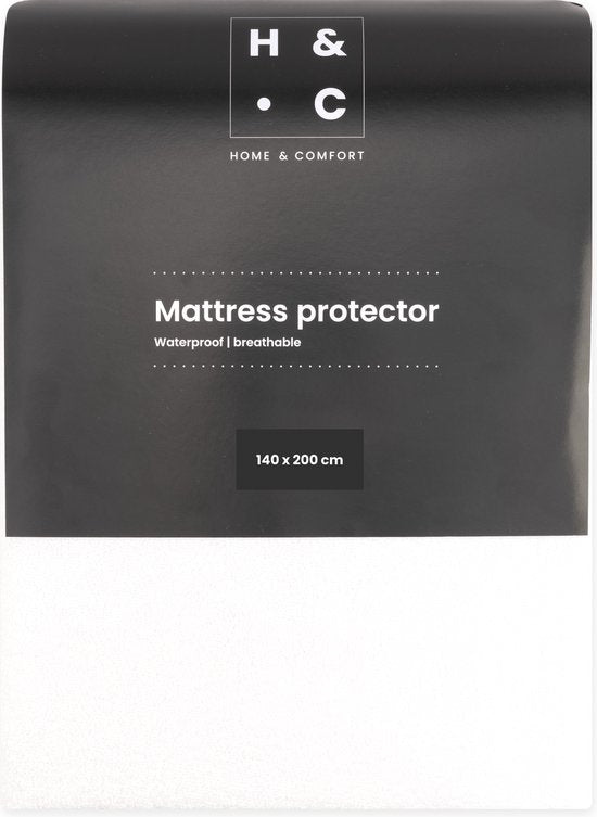 H&C Wasserdichter Matratzenschoner - 140 x 200 cm - 100% PES Jersey - Atmungsaktiv und antiallergisch - 5e603150a682bf205cca389c46ff295794fc25ba_Enriched_product_image_05ffb79f-1879-4def-b7d0-b67deca6b867