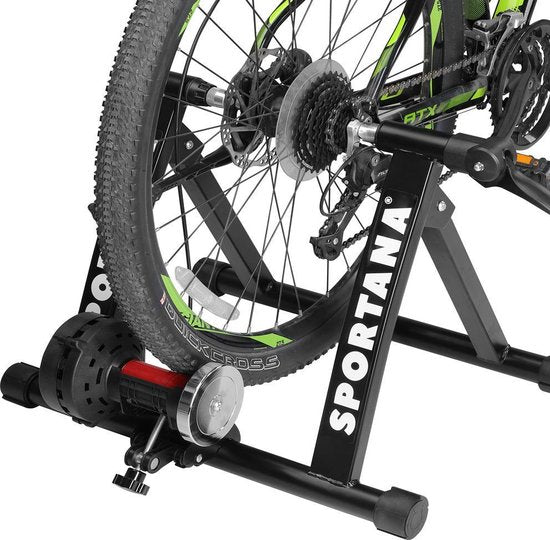 DBA - Indoor-Fahrradtrainer - Magnetgesteuert - bis zu 150kg - Schwarz - 5ed4c8407e65b49bf0577d8247c3450e2233a752_Enriched_product_image