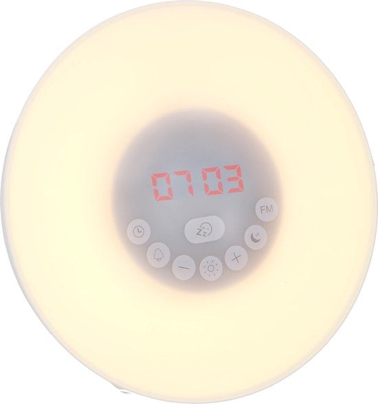 Grundig Wake Up Light - Nachtlicht mit Zeitanzeige - Lichtwecker mit FM-Radio und Naturgeräuschen - 60ee05b4-6ccc-4f50-b3ce-9f9e7f11961e_cfa984ad-58f0-4084-92ed-29e91e97549e