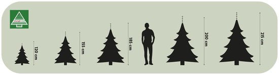 Triumph Tree Sherwood Deluxe Künstlicher Weihnachtsbaum - H120 x Ø94 cm - Grün - 60f1fc157031972c9aa521945c6b10bb346034bf_Enriched_product_image