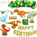 Dino Dekoration Geburtstag - Dino Thema Dekoration - Happy Birthday Dino Ballon - Dino Ballon Set Large- Dinosaurier Dekoration - 65 Artikel - Geburtstagsdekoration - Happy Birthday Ballons - Fienosa - 621c25d9d4afabe1c130a56613a51b691066ae31_Enriched_product_image