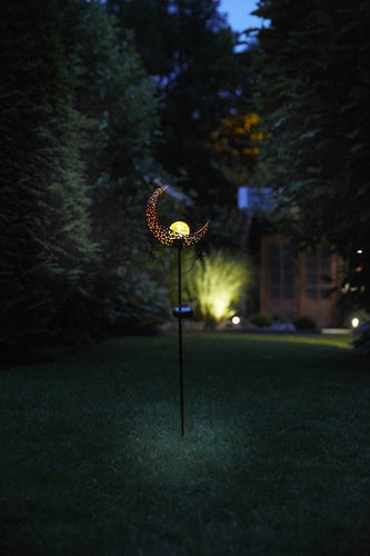 Luxform - Gartenlampe mit Erdspieß - Mandala Orange - 2 Stück - LED - Betrieb mit Solarenergie - 68759232abf00bcf307285bb75f1aa2983a4dfa6_Enriched_product_image