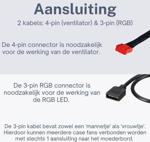RGB-Lüfter PC-Lüfter - Gehäuselüfter 120x120mm 4-pin High Airflow - Computer-Gehäuselüfter Lüfter Earkings - 699d8c4d-a312-4dfb-a726-1f1ab2f7042d_572ac1e6-c794-4834-8f6d-203b8a640d49