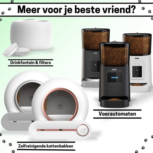 BOME Futterautomat - Kamera und Audio - Edelstahl-Futterautomat - Inklusive SD-Karte - Automatischer Futterautomat für Katzen oder Hunde - Futterautomat für Katzen - Schwarz - 6cd77ccd-42c3-4f16-9e99-c217c35e652c