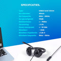 Headset mit Mikrofon für Laptop und PC - Business-Headset - Headset für Videogespräche - USB - 6cf7d08b64f61ded3617680ecf0304291ebcd3e6_Enriched_product_image_09e642f7-5384-4994-bfb5-60a5b741a2e3