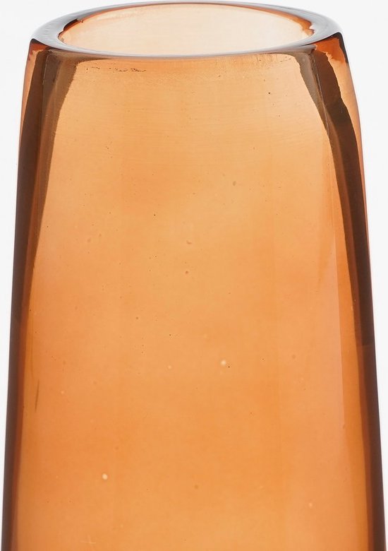 8718861911602 - Xandra Schmale Vase - H38 x Ø10 cm - Glas - Braun 8718861911602 - Xandra Schmale Vase - H38 x Ø10 cm - Glas - Braun