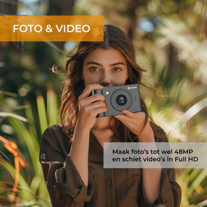 Denver - Digitalkamera DCA4811B - Full HD - 48MP - Vlog Kamera - Foto & Video - Schwarz - 70308964531123f31334a08c8f72e02fb11dfc7b_Enriched_product_image_f872bcf4-a588-4ca5-bdd9-eb79e22c64ba