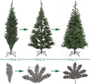 Casaria Künstlicher Weihnachtsbaum - 140cm Weihnachtsbeleuchtung 100 LEDS - Grün - 70741551a0e0fd5c8edc35446d34f44a3efb95d5_Enriched_product_image