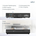 UPLY - DVD-Player - mit HDMI - Full HD - inkl. Fernbedienung - USB - Schwarz - 72f88ff288b8bc05f6b593766768dc52aa3a1fc5_2_52e7103b-a79f-4146-98f3-81603da27e0b