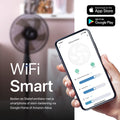 AirKing - Stativventilator Wifi - Schwarz - Extra leiser Modus - Smart -. - 76c8e9f10fdf8d204535ed5cf35d680d026034b2_Enriched_product_image_84480684-22db-45eb-9b3a-1fe73536d849