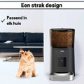 BOME Futterautomat - Kamera und Audio - Edelstahl-Futterautomat - Inklusive SD-Karte - Automatischer Futterautomat für Katzen oder Hunde - Futterautomat für Katzen - Schwarz - 7a8c45d3-444b-4f6f-9f12-9411ac15be7f