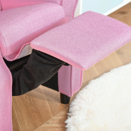 HOMCOM Kindersofa Kindersessel Liegesessel verstellbar mit Fußstütze für 3-8 Jahre Jungen und Mädchen rosa 58x53x70cm - 7aa34e36-fd67-4fa0-a6cb-2c271239f2ea_30c49261-a9c3-4dcb-8571-0c18da896ac8