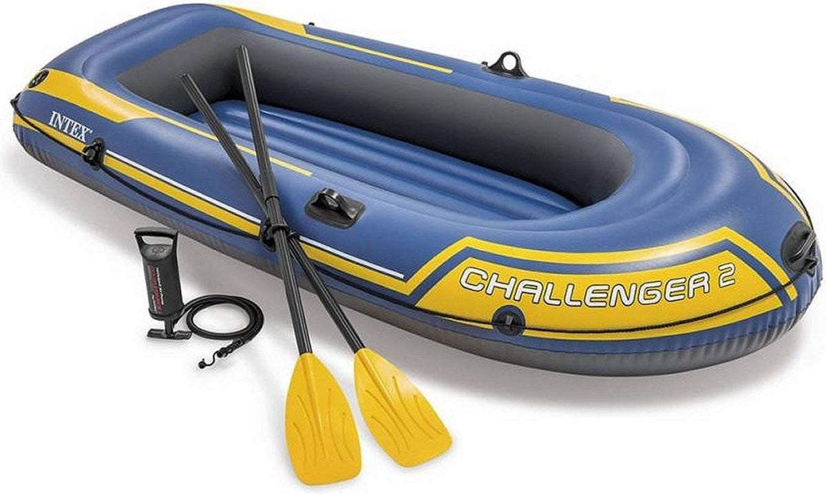 Intex Challenger 2 aufblasbares Boot - 2 Personen - blau/gelb - 7c32bdef-c0b4-4b8f-98e7-c22875d96020_9a643e1b-8194-4004-90a2-3a9576c84224