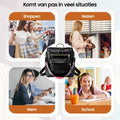 Glennoo Rucksack - Rucksack Damen - Wasserdicht - Klein - Anti-Diebstahl-Fach - Rücken, Schulter, Handtasche in einem - weiches PU-Leder - 7eb875860f52c45f1db154f287dda4a7810cbbcd_Enriched_product_image
