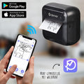 Denver- MBP32B - Mini-Taschendrucker - Aufkleberdrucker - Bluetooth - Thermopapier - Schwarz - 80cc90880e214b06cde4d692132b03360e948e67_Enriched_product_image
