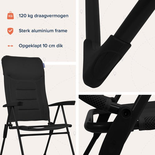 TRVLMORE Campingstuhl - 7 Positionen - Duo Pack - 120 kg Belastbarkeit - Liegeposition - Klappstuhl - Klappstuhl - Schwarz - 828e7da62912edf350d5b7de19a9cfc0d8de4efd_Enriched_product_image_4a4a01e3-fcf5-4ab3-979c-18bb1a7d99e5