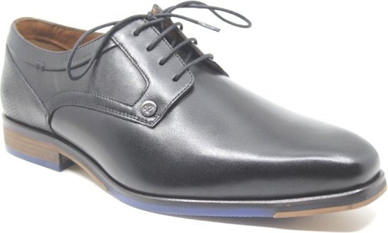 8720822026515 - Schwarze Australische Schnürschuhe Magiore Leder 8720822026515 - Schwarze Australische Schnürschuhe Magiore Leder