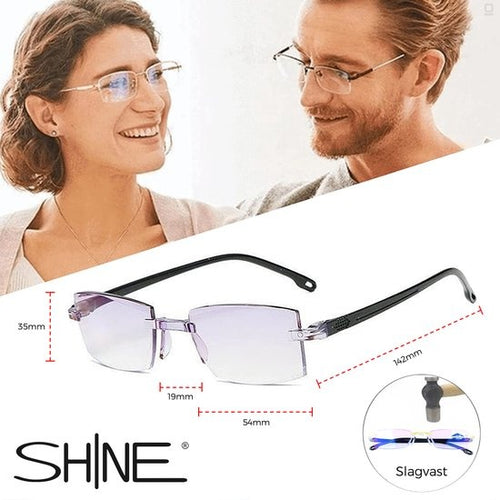 Shine Anti Blue Light Computerbrille 1.50 - Multifokale Displaybrille - Lesebrille für Damen und Herren - inkl. Zubehör - 8635c31f-e964-42d5-a2c6-74a5dcc4d04e