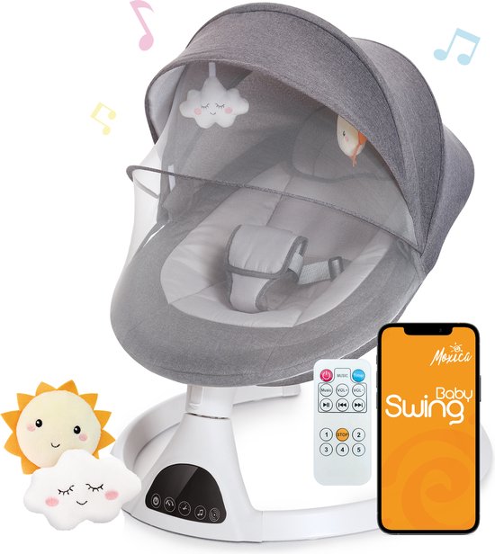 Moxica Bouncer Electric - Babyschaukel - Babyschaukel - Bouncer - 873b646ff03e3745752e78957b6a37810160e4c1_Enriched_product_image_39e48ce1-9722-4bcf-9091-925a136c5d35