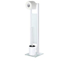WENKO Toilettenbutler Rivalta weiß - Toilettenbürste mit Halter, Toilettenpapierhalter und Ersatzrollenhalter - 882aeb468b1c1b0737c6bcb2d0b0b084f88683da_Enriched_product_image