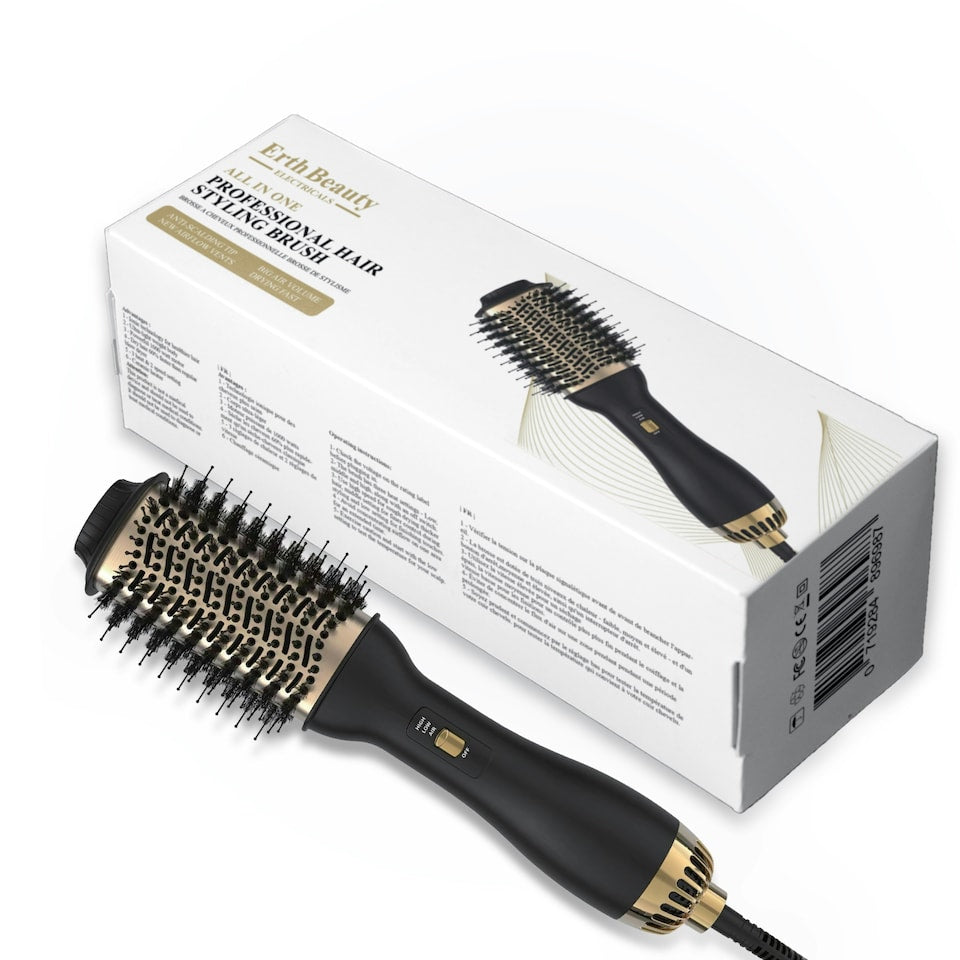 0719284896987 - ERTH SKINCARE All-in-One Profi-Haarstyling-Bürste 0719284896987 - ERTH SKINCARE All-in-One Profi-Haarstyling-Bürste