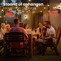 Auronic Terrassenheizer - 2000W - Hängeleuchte und Standfuß - Inkl. Fernbedienung - 3 Stufen - Schwarz - 8d45b36b-51e0-40e3-9af6-7456bc0ab61b