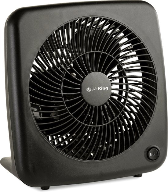 8720256690269 - - Tischventilator - Schwarz - Ventilator mit 2 Geschwindigkeitsstufen 35 dB - Tischventilator 18 cm Durchmesser 8720256690269 - - Tischventilator - Schwarz - Ventilator mit 2 Geschwindigkeitsstufen 35 dB - Tischventilator 18 cm Durchmesser