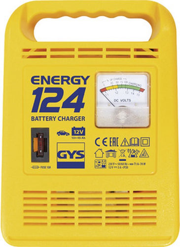 Gys Energy 124 Ladegerät mit Testfunktion für 12V Batterien Gelb - 92ace6a9f0e48b67c054e854bf8de51a11330ac7_Enriched_product_image