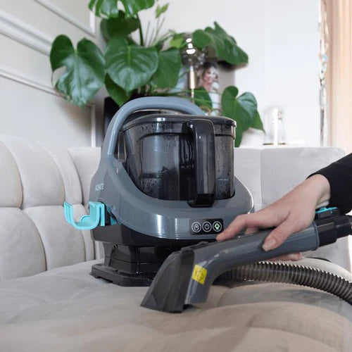 Achaté© - Fleckenreiniger PRO - mit Dampf & Heißwasser - 5-in-1 Teppichreiniger - Matratzen-/ Sofa-/ Bodenreiniger - 2 Wassertanks - Grau/Schwarz - 967da7337163a186de965e751356a6dd2163a83b_30bf1d858bc540e7cdaaccea6e07b53e0893e4b9_Enriched_product_image_3df1e205-80ac-4f19-814d-e236b9def77d