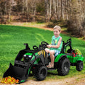 Coast Elektrotraktor für Kinder - 12V - Mit Fernbedienung - Max. 30 kg - Grün - a5596768a1741a054f1e338d7cc8067487416189_pour_une_conduite_en_toute_s_curit__parents_peuvent_contr_ler_la_direction_et_la_vitesse_11_29_ba29d212-65cf-4e0e-acc5-86bfb64f4361