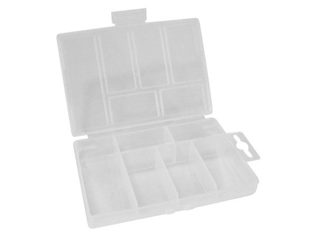 5410329585310 - Aufbewahrungsbox aus Kunststoff (85 X 135 X 25 Mm) - 6 Ablagefächer 5410329585310 - Aufbewahrungsbox aus Kunststoff (85 X 135 X 25 Mm) - 6 Ablagefächer