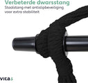 Vita5 - XXL Hängesessel - Indoor/Outdoor - Inkl. 2 Kissen und Buchbox - Erwachsene&Kinder - bis zu 225kg - Grau - ac37ea0cd726818fe66c40253a27c492f333ceef_Enriched_product_image__9