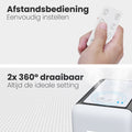 Auronic Luftbefeuchter - 3 Wärmestufen - 6L Tankkapazität - 70m2 - Wasserfilter inklusive - Weiß - ad4d1fa1-3ce7-4eb0-9d25-67c9d61a7c52