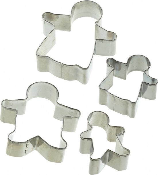 KitchenCraft Set von 4 Lebkuchenmann Ausstechformen - Let's Make | Kitchen Craft - c1bfd82f655e13e2ea17dc54dfd7bf75ed29265e_Enriched_product_image