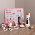 Beeperfect® - 6 in 1 Ladyshaver - zum epilieren/ rasieren/ trimmen - Wiederaufladbar - Wasserdicht - Weiß/Rosa - c51d7ff1d46f332e13deb55cfe4f482181f6387b_Enriched_product_image_e9ab1a19-fd8c-49b3-a4df-c8f89aba6bcd