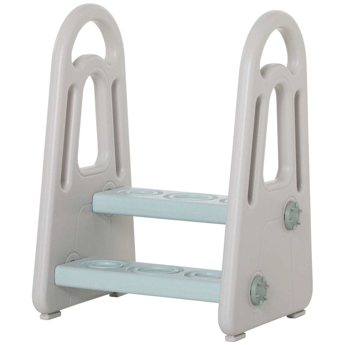HOMdotCOM Lernturm Schritt mit 2 Stufen Pyramide Struktur für 2-5 Jahre - c696381e-4d26-43aa-bbdc-20f64b2db3ac_f7c778db-d038-4324-9ce1-05dd441fad3e
