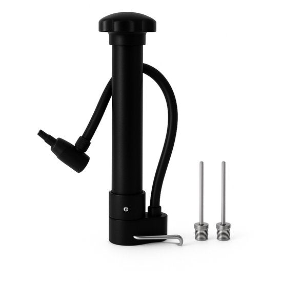 Roegaarden Ball Pump - Ballpumpen - 2 extra Nadeln - Schnelles Aufpumpen - Einfach zu bedienen - Schwarz - cbc8223f0ff20130874527f656aaa87bb82e46f2_Enriched_product_image