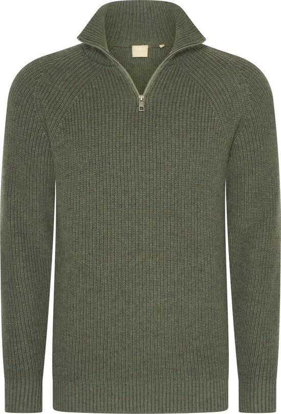 8720955007849 - Rib Skipper - Herren Pullover - halber Reißverschluss - Agave Grün - 3XL 8720955007849 - Rib Skipper - Herren Pullover - halber Reißverschluss - Agave Grün - 3XL